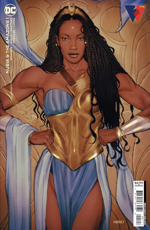 Nubia & the Amazons #1 Joshua Swaby Cardstock Variant Cover - Cover