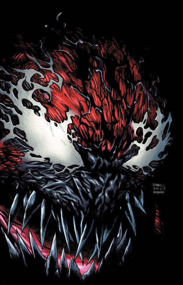 Eddie Brock: Carnage #1 2nd Printing 1:25 Humberto Ramos Wraparound Virgin Variant