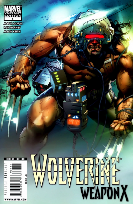 Wolverine: Weapon X #1 Adam Kubert Variant