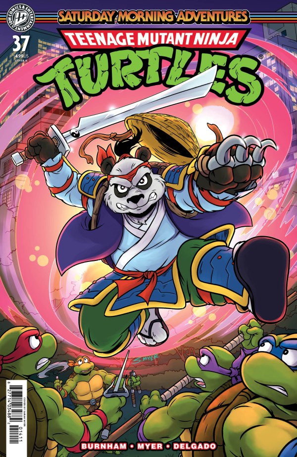 Teenage Mutant Ninja Turtles: Saturday Morning Adventures #37 - Cover