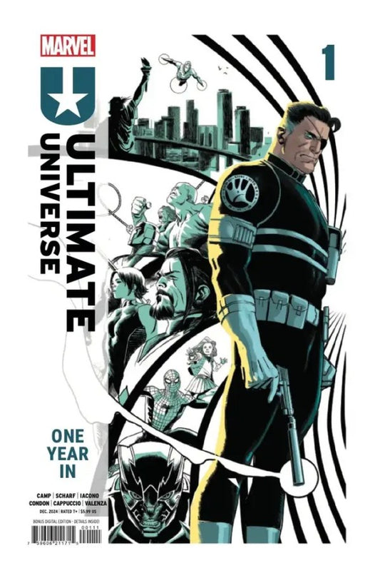 Ultimate Universe: Un Año Después #1 Portada Variante de Spoiler de Alessandro Cappuccio