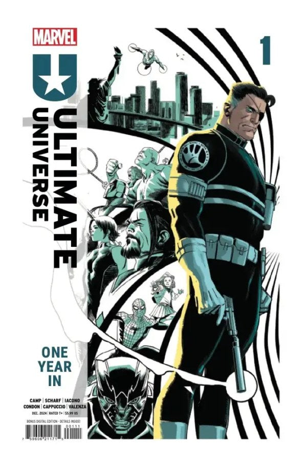 Ultimate Universe: Un Año Después #1 Portada Variante de Spoiler de Alessandro Cappuccio