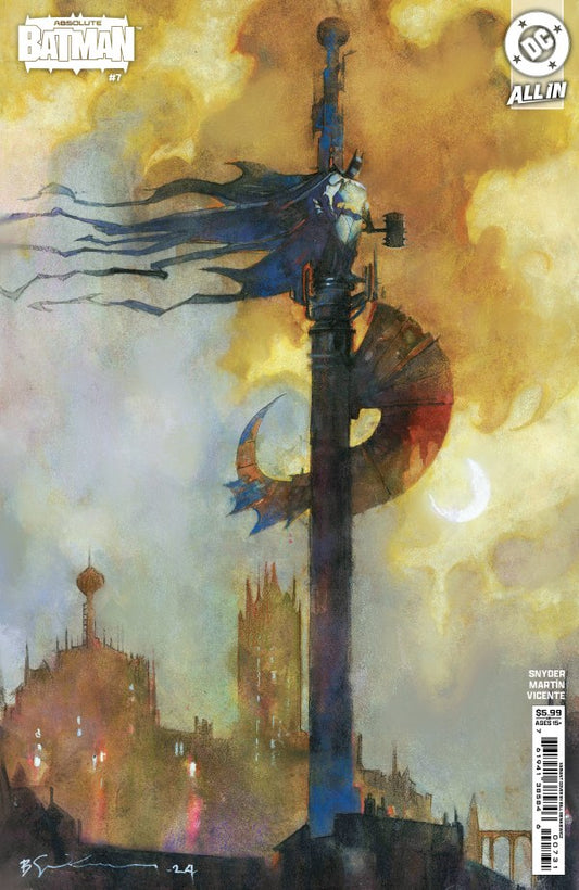 Absolute Batman #7 Cover C Bill Sienkiewicz Variant