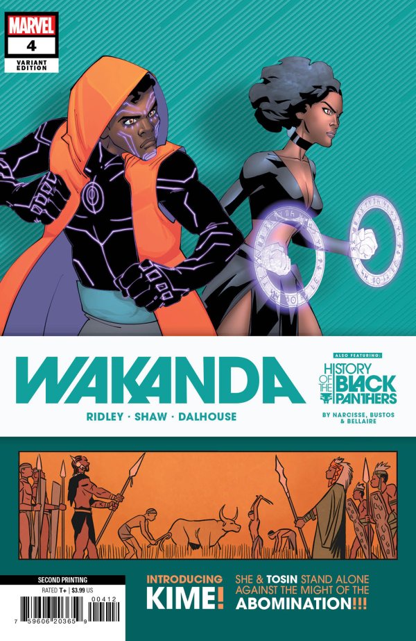 Wakanda #4 2nd Printing