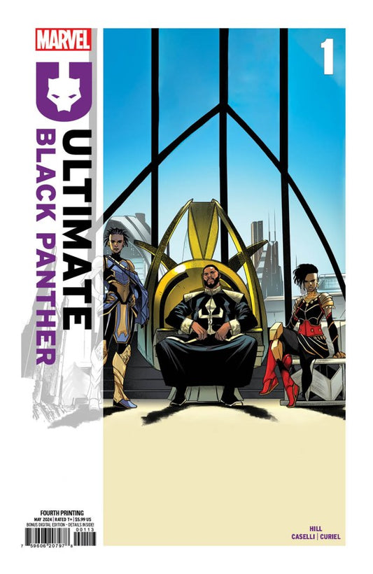 Ultimate Black Panther #1 4th Printing Stefano Caselli Variant