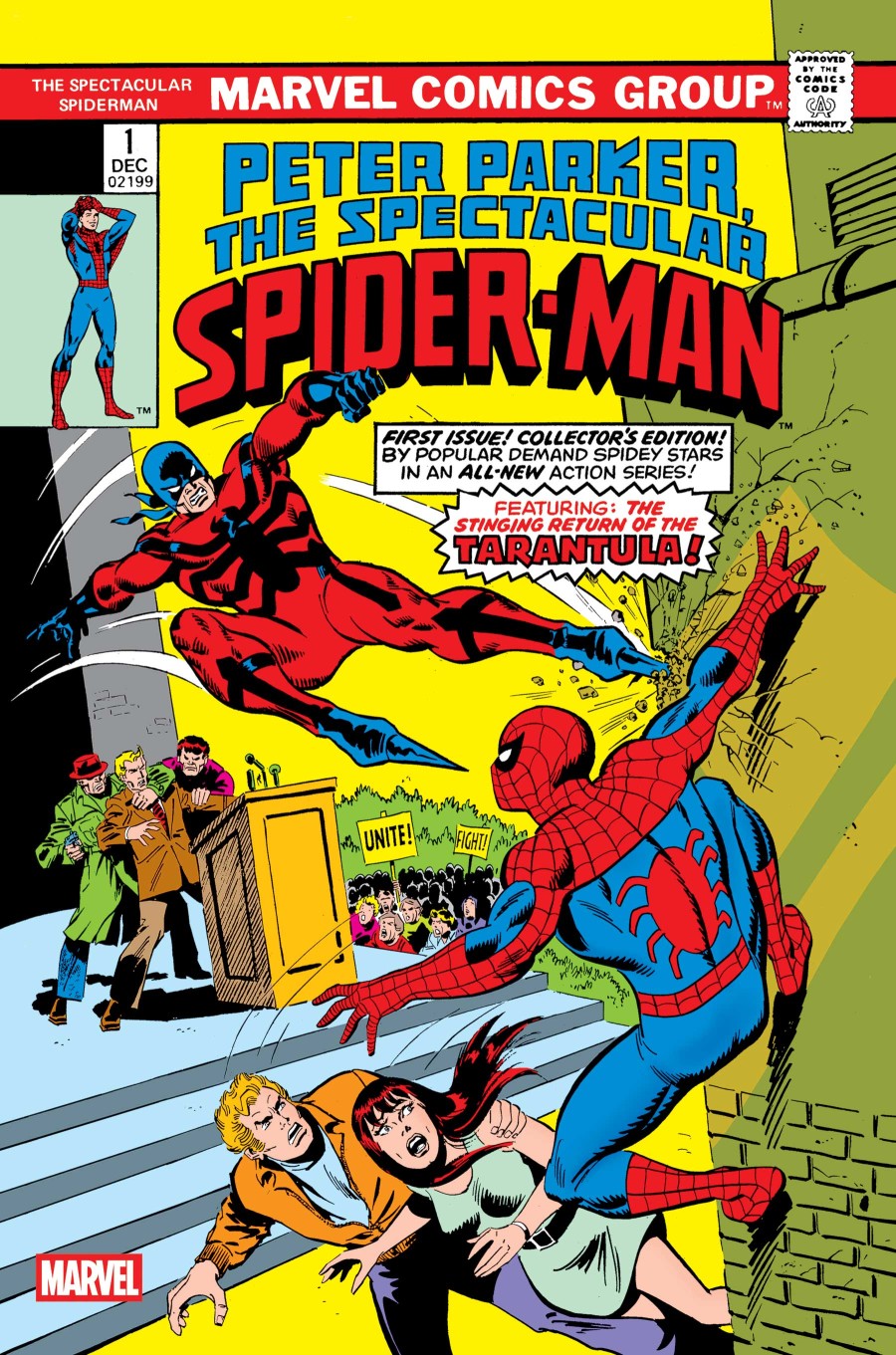 Peter Parker, The Spectacular Spider-Man #1 Facsimile Edition 2026 - Cover
