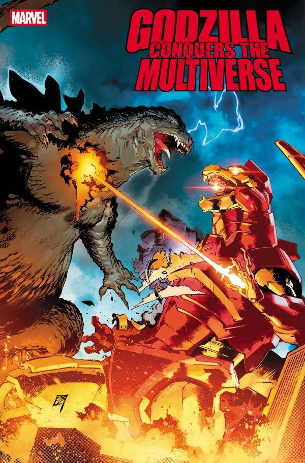 Godzilla Conquers the Multiverse #2 Carlos Fabian Villa Heisei vs. Marvel Variant — Cover