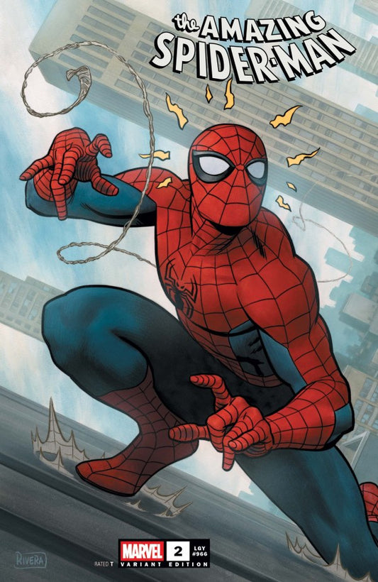 The Amazing Spider-Man #2 Paolo Rivera Variant- Cover