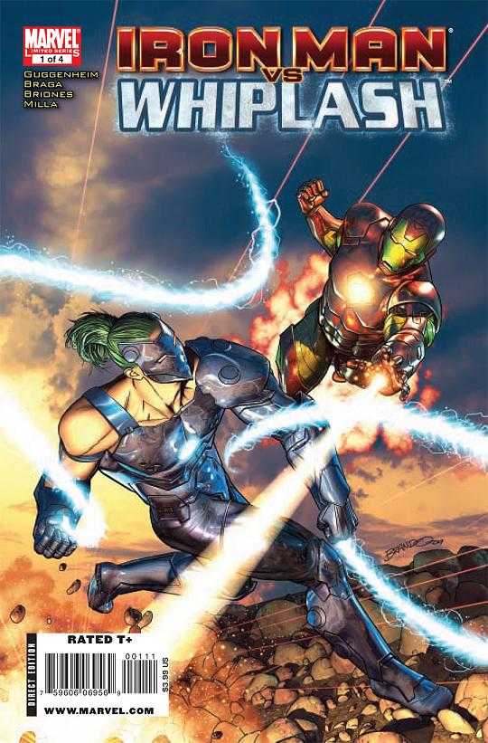 Iron Man vs. Whiplash #1 - Cover