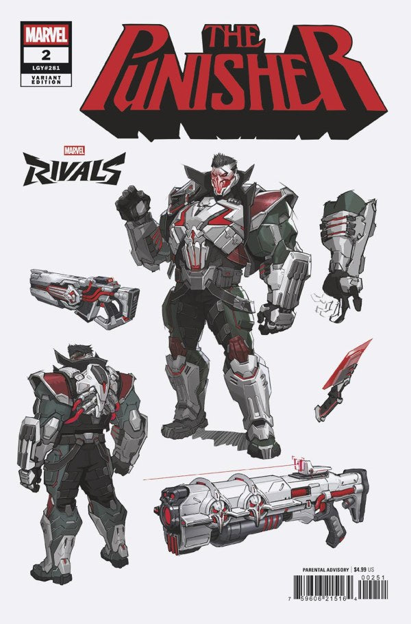 Punisher #2 NetEase Games Marvel Rivals Variant - Cover