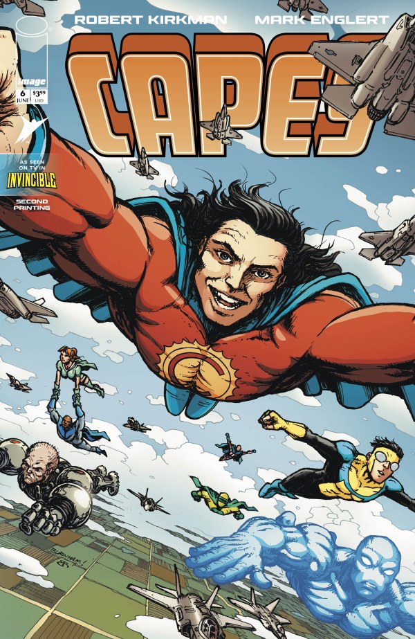 Capes #6 2nd Printing Chris Burnham - Cover