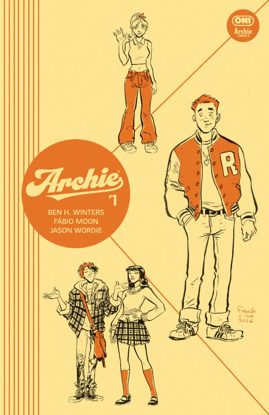 Archie #1 Cover V LCSD 2026 Fábio Moon Variant