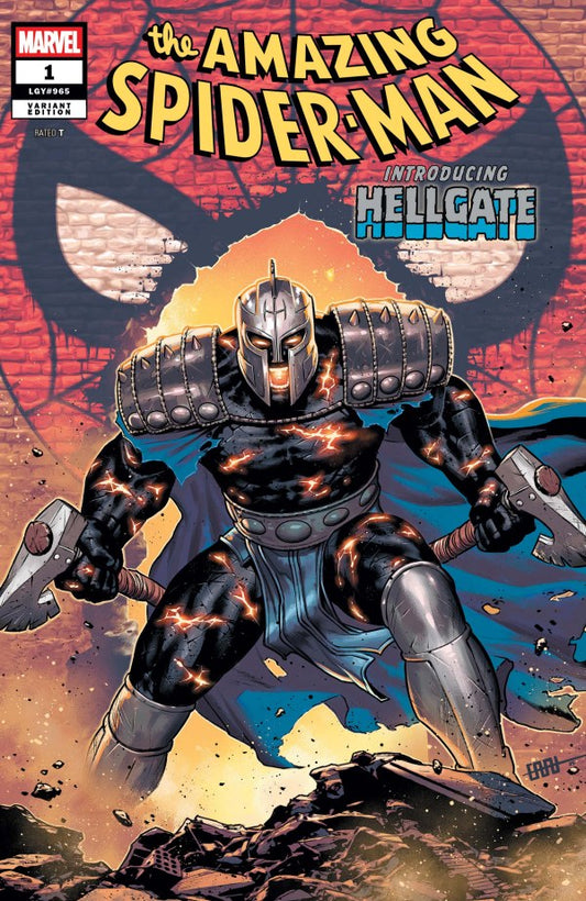 The Amazing Spider-Man #1 (965) Variant Edition - 'Hellgate First Appearance' - Cafu Cover