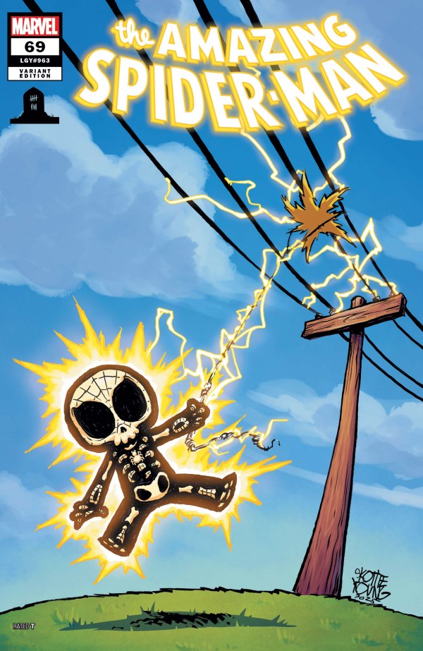 AMAZING SPIDER-MAN #69 SKOTTIE YOUNG 8 DEATHS OF SPIDER-MAN VARIANT [DOOM]