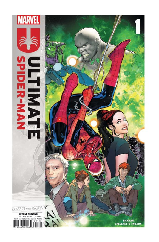 Ultimate Spider-Man #1 2nd Printing R.B. Silva