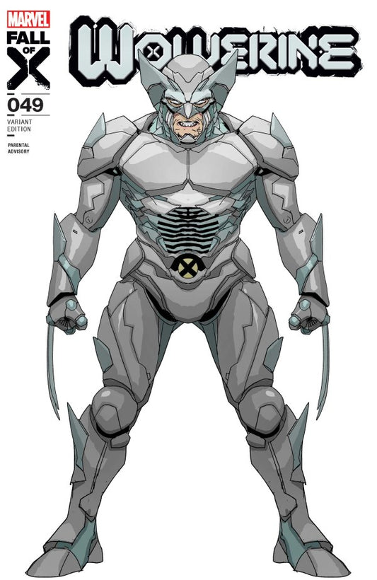 Wolverine #49 Leinil Francis Yu Adamantium Armor Design Variant