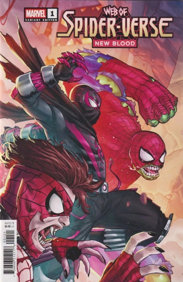WEB OF SPIDER-VERSE: NEW BLOOD #1 ARIO ANINDITO CONNECTING VARIANT