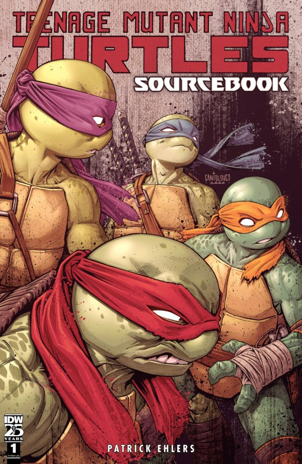 Teenage Mutant Ninja Turtles: Sourcebook #1 Cover A (Santolouco)