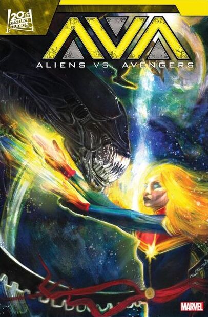 Aliens vs. Avengers #1 Zu Orzu Variant