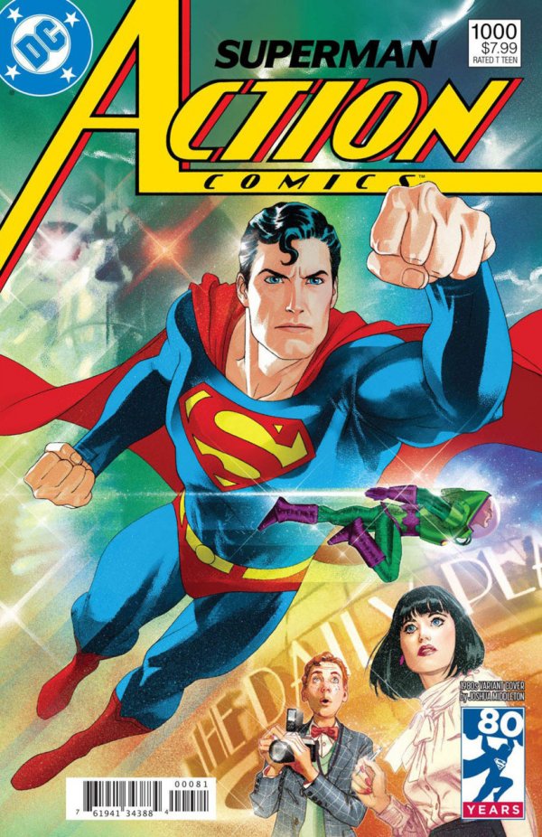 Action Comics #1000 Joshua Middleton 1980s Variant- Cover
