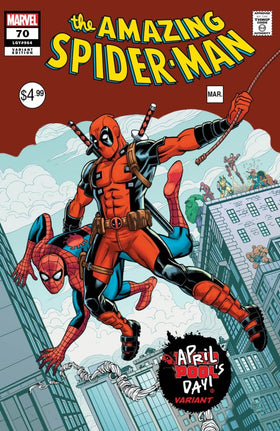 The Amazing Spider-Man #70 Brent Schoonover April Pool's Day Variant