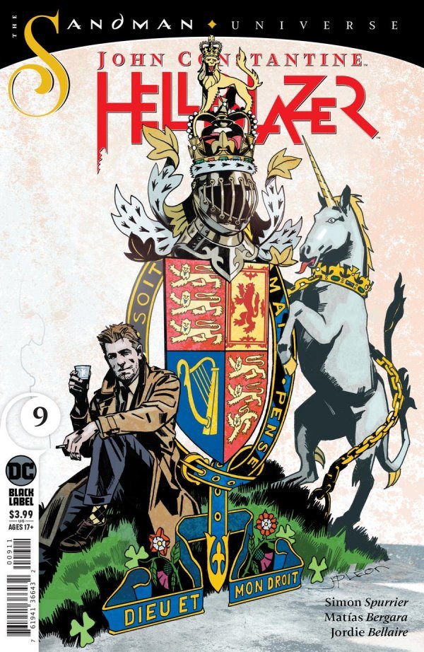 John Constantine: Hellblazer #9 - Cover