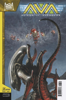 Aliens vs. Avengers #1 Édition variante de Mark Brooks