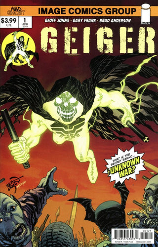 Geiger #1 Portada B Variante de Erik Larsen