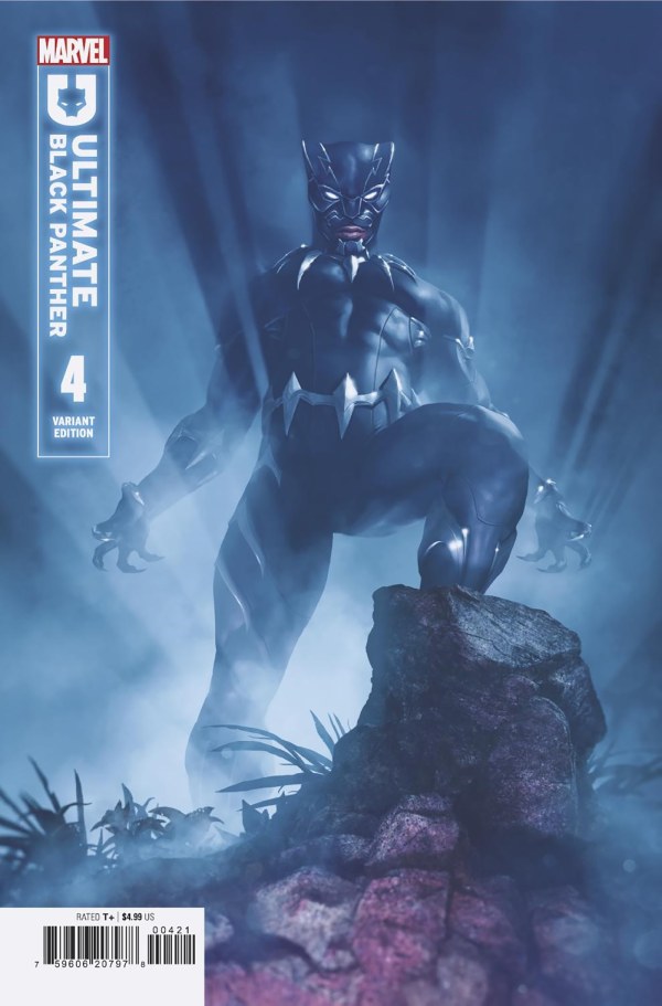 Ultimate Black Panther #4 Variante Rahzzah