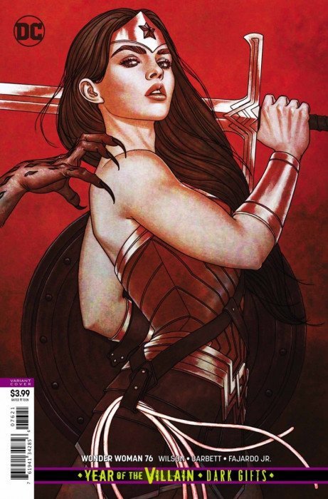 Wonder Woman # 76, variante de Jenny Frison 