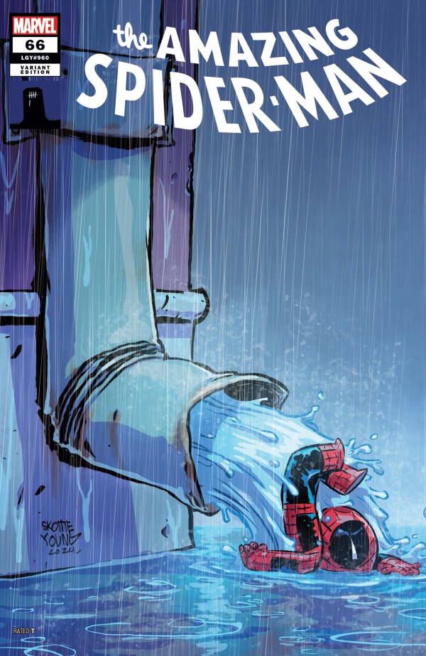 AMAZING SPIDER-MAN #66 SKOTTIE YOUNG 8 DEATHS OF SPIDER-MAN VARIANT