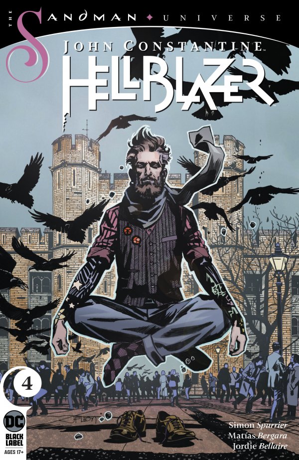 John Constantine: Hellblazer #4 - Cover