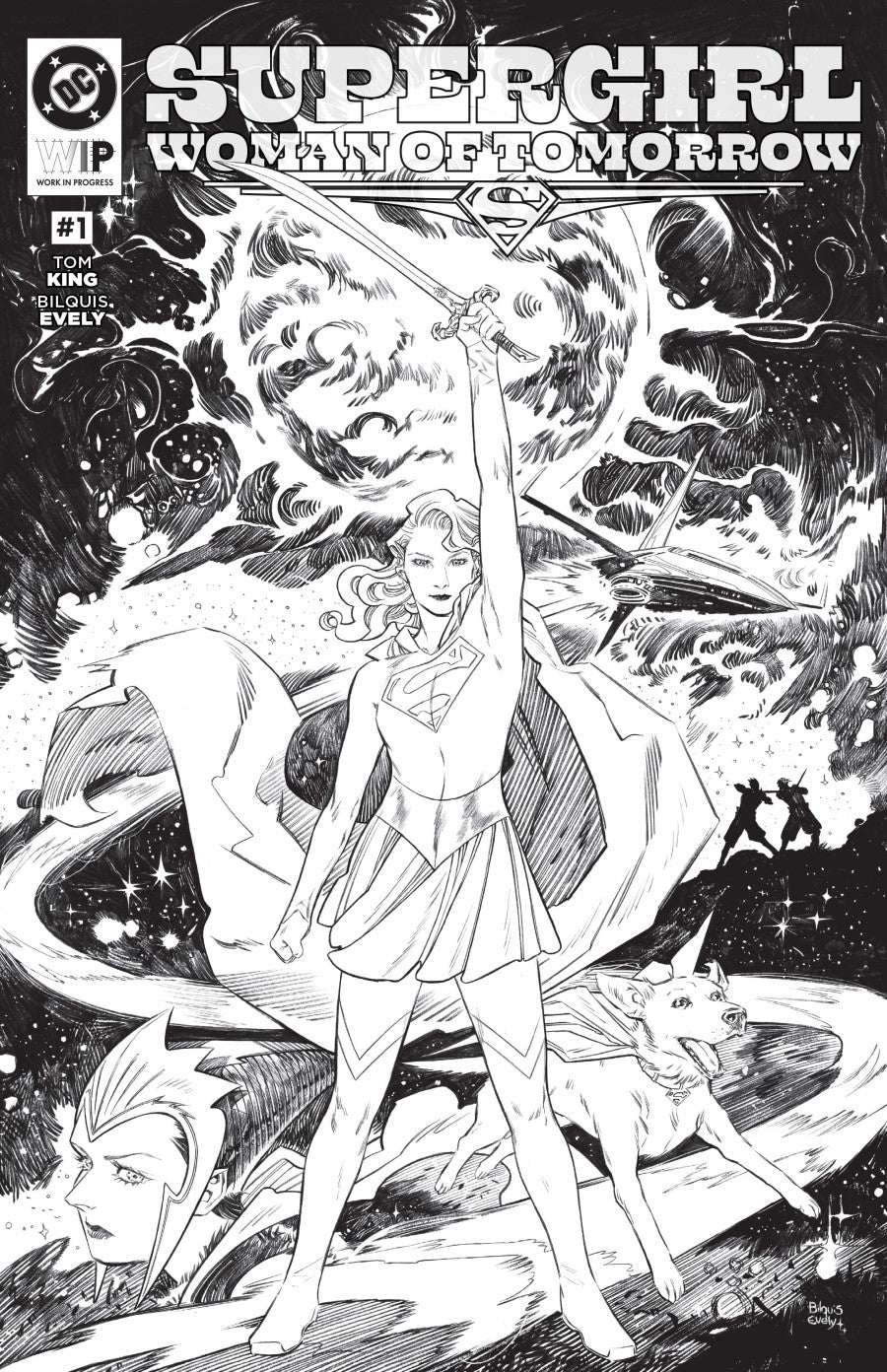 DC W.I.P. Supergirl Woman of Tomorrow #1 - Cover