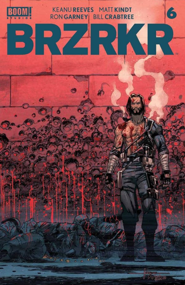 BRZRKR #6 Cover B Javier Fernández Variant
