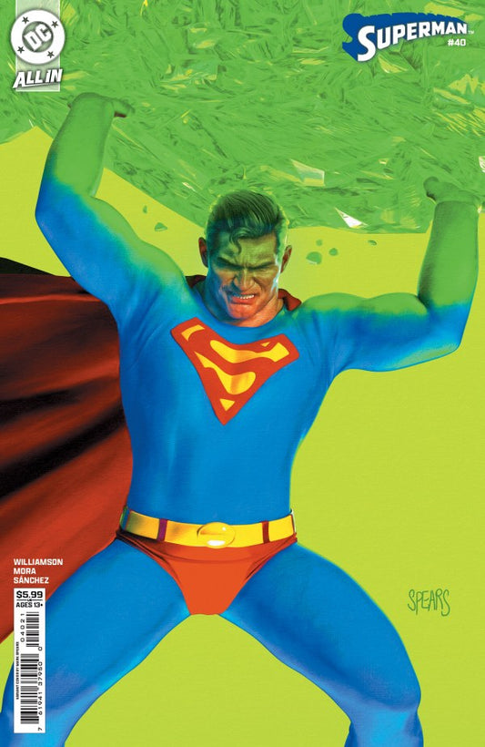 Superman #40 Cover B Mark Spears Variant — Cover