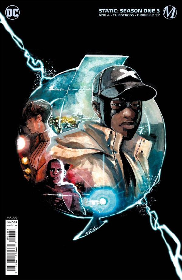 Static: Season One #1 - Portada C Nikolas Draper-Ivey variante New-School