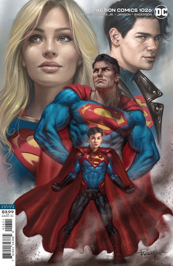 Action Comics #1026 Cover B Lucio Parrillo Variant