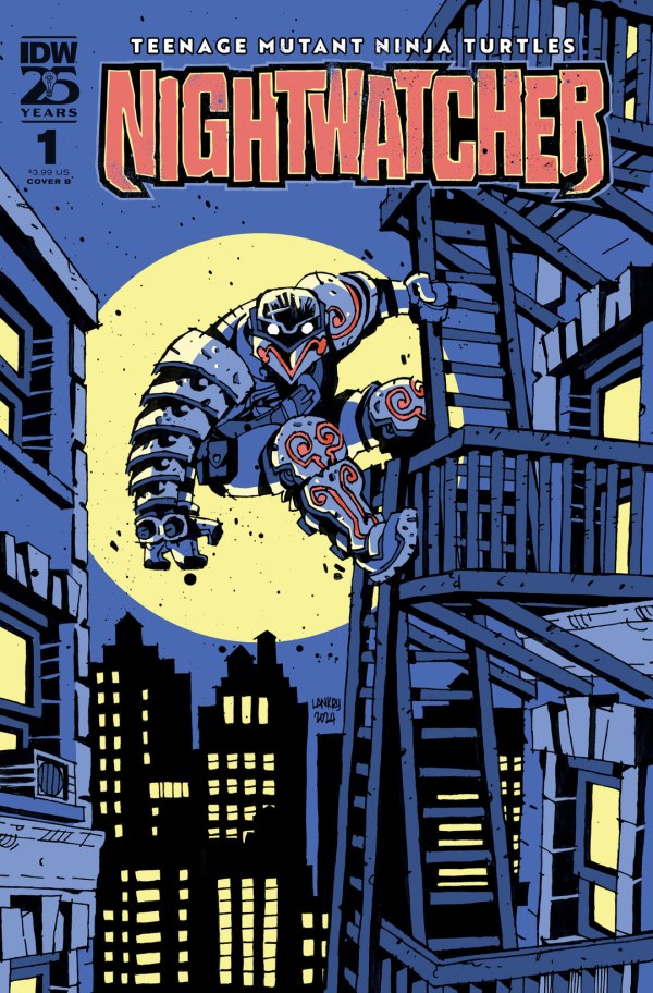 Teenage Mutant Ninja Turtles: Nightwatcher #1 Cover B - Jon Lankry - Cover