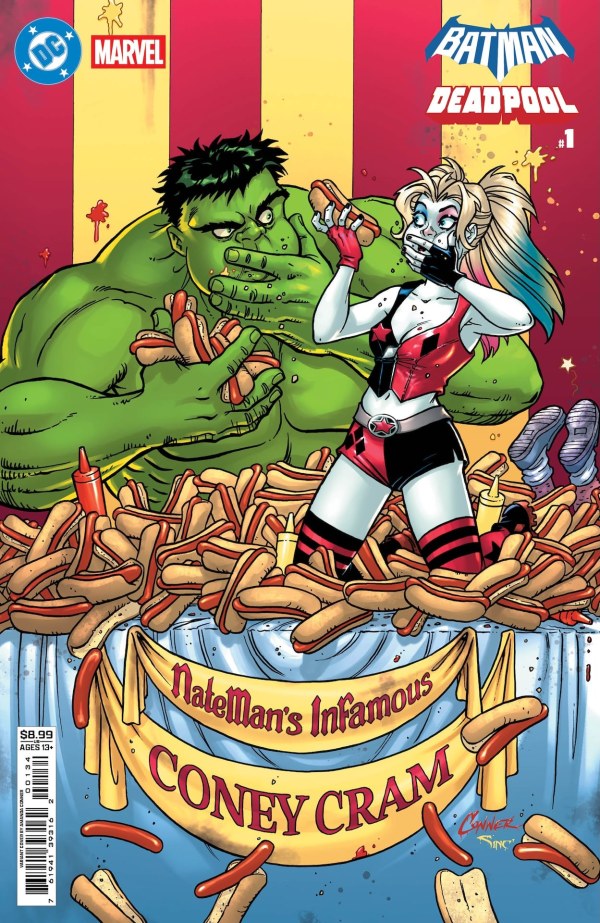 DC / Marvel: Batman / Deadpool #1 Cover F Amanda Conner Variant