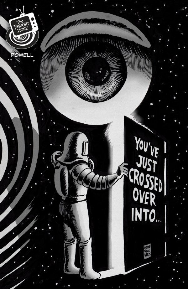 The Twilight Zone #4 Variant B Francavilla Connecting Cover - Cover