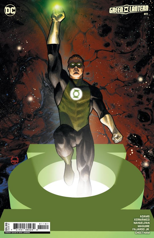 Green Lantern #11 Cover C Dave Johnson Card Stock Variant