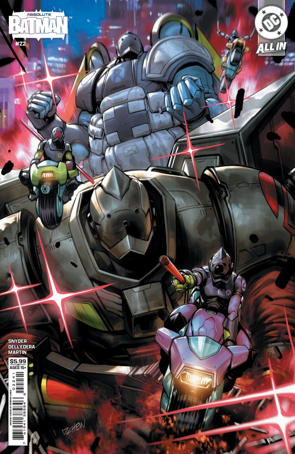 Absolute Batman #22 Cover D Derrick Chew Variant- Cover