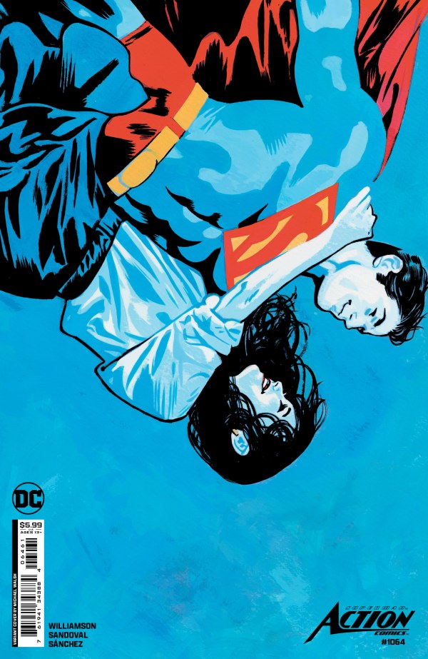 Action Comics #1064 Couverture D Michael Walsh Variante de papier cartonné 