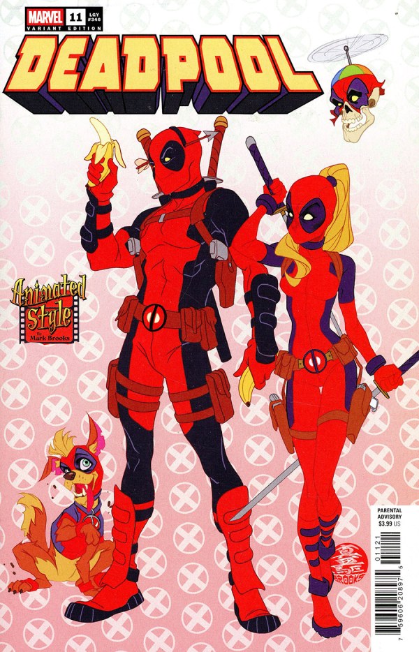 Deadpool #11 Mark Brooks Animated-Style Variant