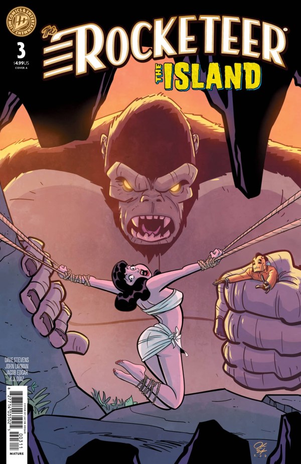 The Rocketeer: The Island #3 - Cover