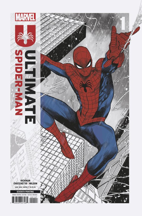 Ultimate Spider-Man #1 7th Printing - Cover
