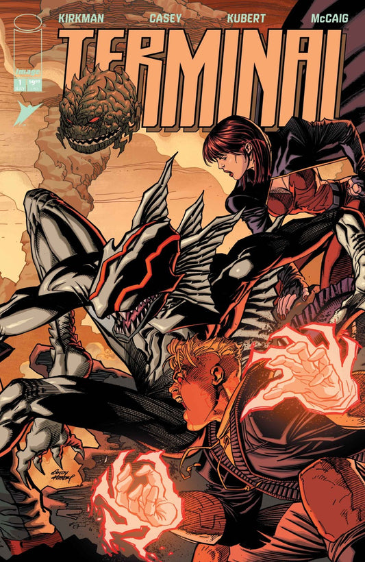 Terminal #1 Cover N Andy Kubert & Dave McCaig Connecting Wraparound Chromium Variant (MR)