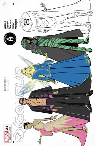Excalibur #21 Marcus To Character Design Variant