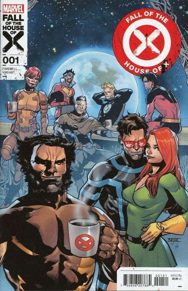 La Caída de la Casa de X #1 Variante Conectada de Mark Brooks