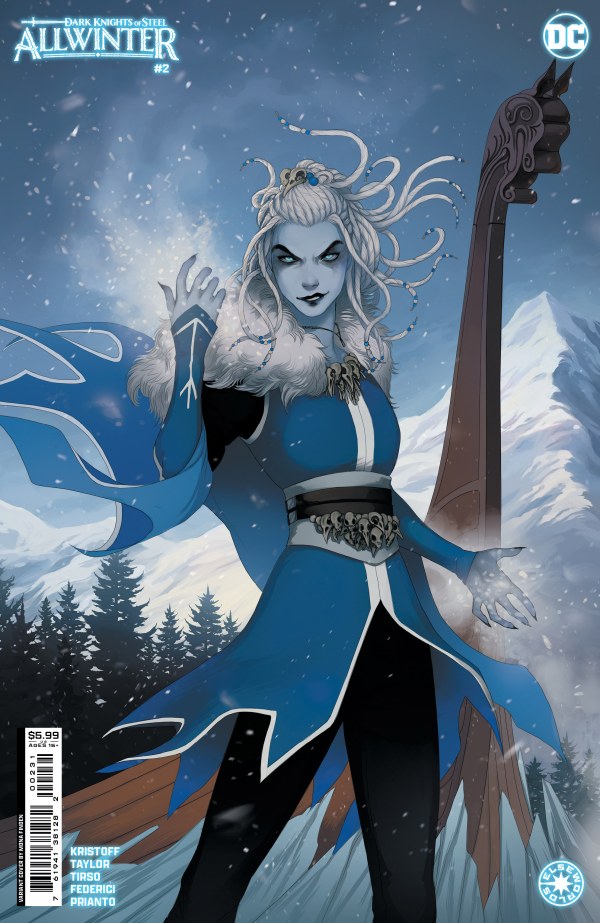 Dark Knights of Steel: Allwinter #2 Cover B Mona Finden Card Stock Variant